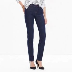 Madewell Alley Straight Jeans in Dark Blue Size 27